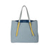 Borsa a spalla azzurra con dettagli gialli Romeo Gigli Lips, Borse e accessori Donna, SKU b511000345, Immagine 0